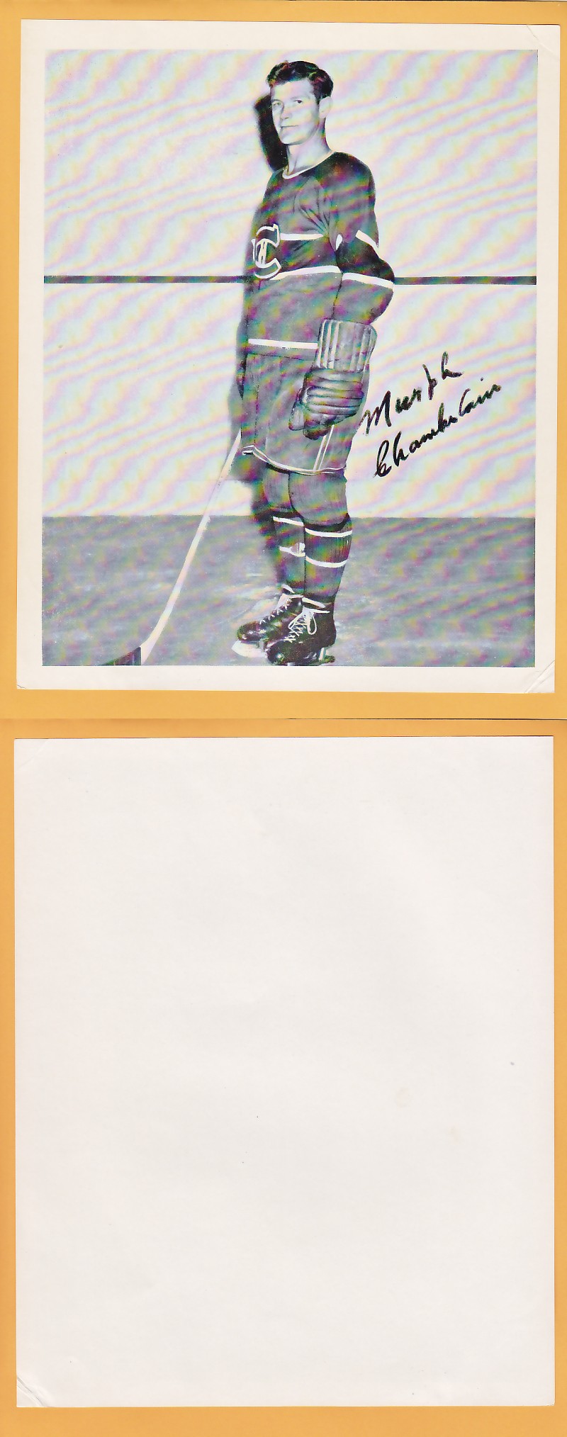 1945-54 QUAKER OATS PHOTO MURPH CHAMBERLAIN V.2 photo 1945-54 QUAKER OATS PHOTO MURPH CHAMBERLAIN V.2 photo
